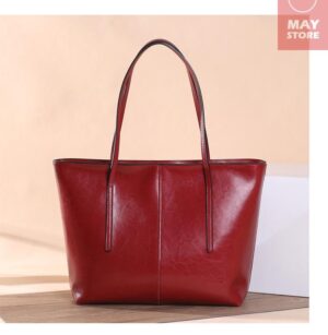 Genuine cowhide leather west style 2022 trendy tote bag and single shoulder tote bag from Maystore.COM with possible handpaintings.