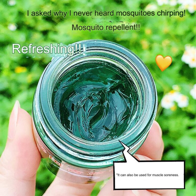 Thai herbal refreshing cream- for four seasons anti-mosquito bites a must-have for outdoor or household, perfect for children or adults